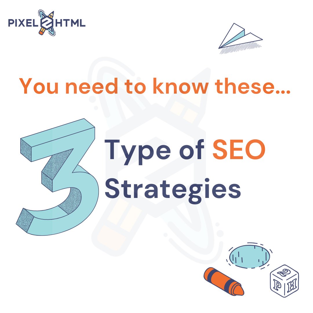 Pixel2HTML's tweet image. Boost your website's ranking with SEO strategies! ๐ Discover the power of White Hat, Black Hat, and Grey Hat techniques. ๐ฏ Learn ethical practices, avoid penalties, and achieve sustainable results.
#SEO #DigitalMarketing #PIXEL2HTML #BoostYourRanking #webdevelopment
