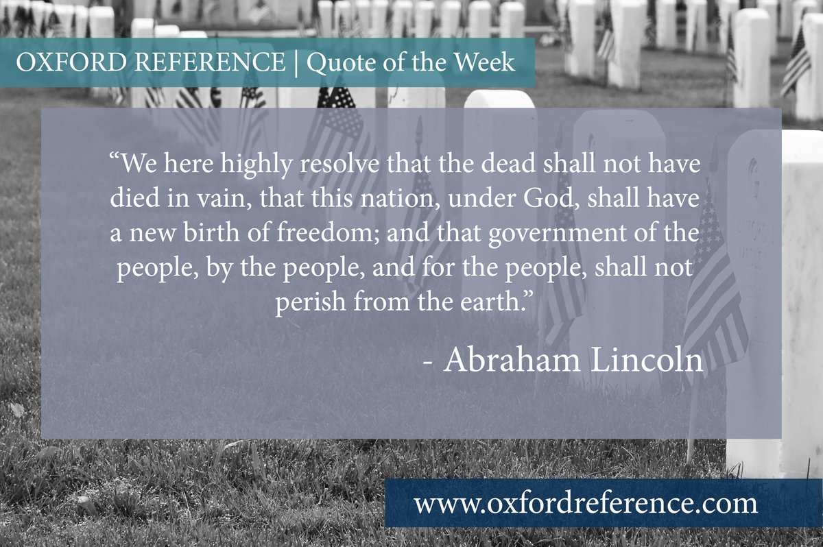 Oxford Academic on Twitter "In honour of MemorialDay in the US, we