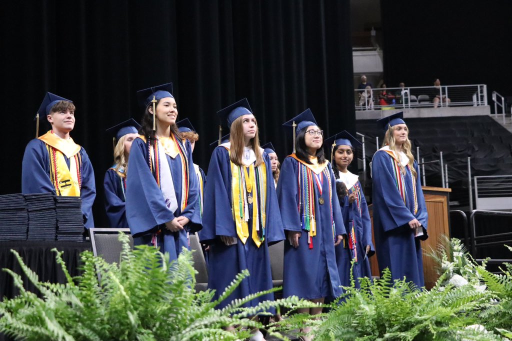 KellerISD's tweet photo. .@KHSIndianNation is up first today! We’re excited to honor the Keller High Class of 2023! #KISDGrad23 https://t.co/omtMBe1cKB