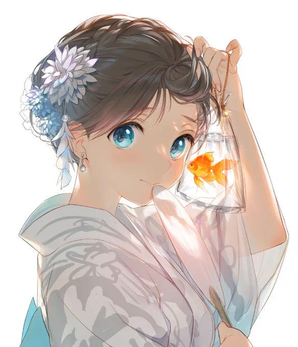 あと浴衣の柄整えたりなんやかんややったり…… 完成が近づいてきましたな