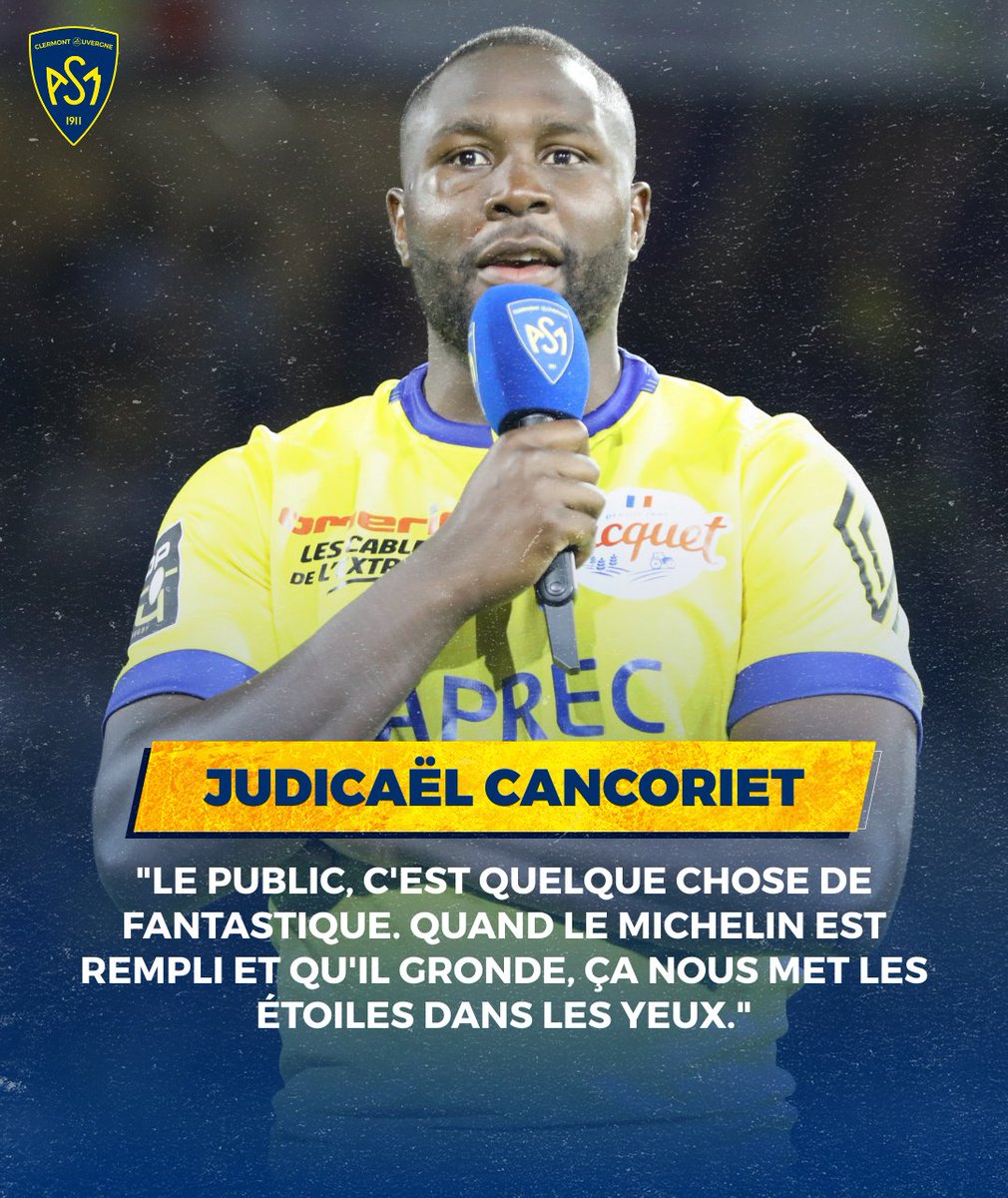 ASMOfficiel's tweet photo. 🅼🅴🆁🅲🅸 💛💙
Dans les images et  dans les mots l' 𝙀𝙈𝙊𝙏𝙄𝙊𝙉  était partout hier soir au #Michelin 
#ASMUnJourASMToujours 
#YellowArmy https://t.co/ezBjiaO3Uj