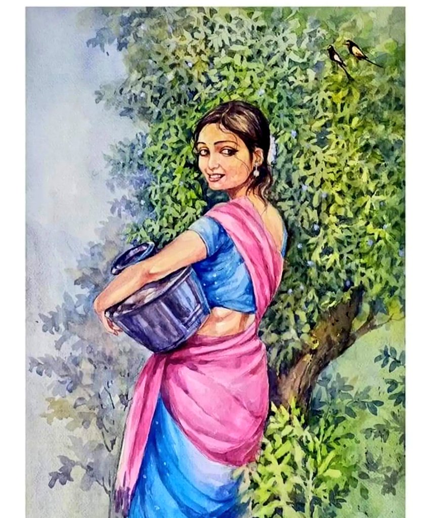 SanuHalder8161's tweet photo. Water color https://t.co/F0e3ByBo3e