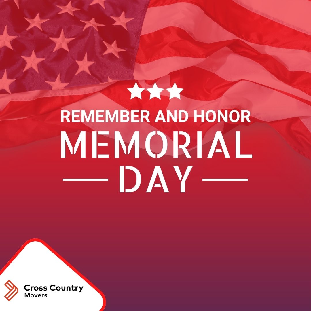 Grateful for the brave men and women who gave their lives in service to our country. Remembering their sacrifice on this Memorial Day.

#crosscountrymovers #longdistancemovers #memorialday