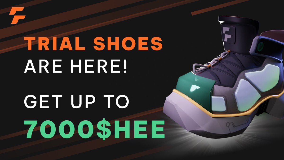 👋 #Trial feature!

👉 Experience the full range of <a href="/beFITTER_io/">beFITTER</a> activities
👉 Customize attributes
👉 Get valuable insights into shoe condition, repair costs, and potential earnings based on your attributes before making a decision about your shoe selections
#NFT #M2E