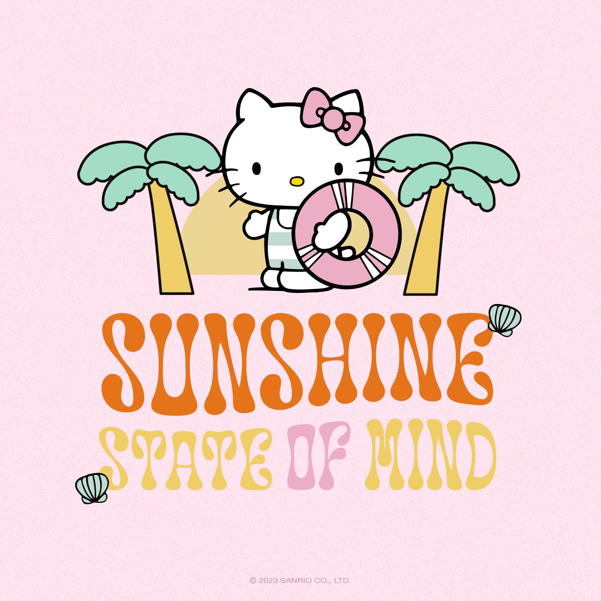 Hello Kitty on X: Sunny days ahead! ☀️ #mondaymotivation https