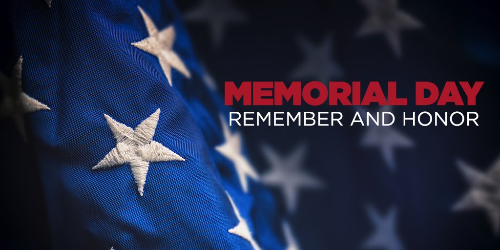 Today, we remember and honor the brave men and women who gave their lives for our freedom. ❤️ 🤍 💙