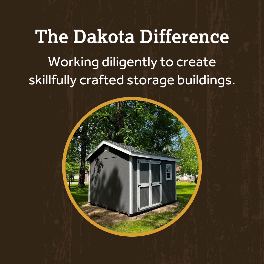 DakotaStorage's tweet image. We do not settle for good enough. Our team works hard to ensure that every shed, coop, or kennel is carefully crafted to meet our highest standards. hubs.ly/Q01MG72W0

 #storagebuilding #chickencoops #dogkennels #storageshed