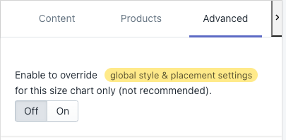 Clean Size Charts tweet media