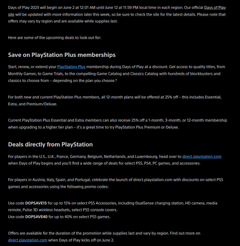 PlayStation Plus (PS+) - 12 Month Subscription (France)