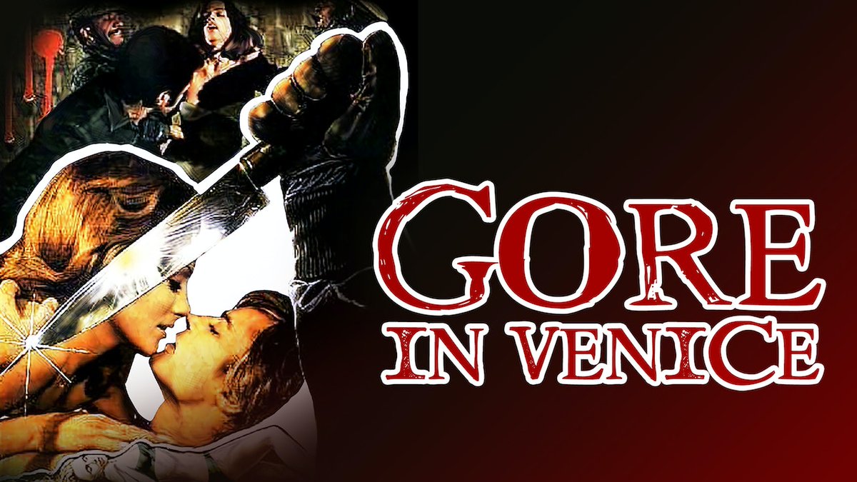 SmokeyRose15's tweet photo. #FirstTime watching Gore in Venice 1979 Starring Leonora Fani, Gianni Dei, Jeff Blynn, Michele Renzullo, Eolo Capritti, Vassili Karis, Giancarlo Del Duca Mariangela Giordano, Giuseppe Curia, and Luciano Foti #Tubi #GoreinVenice #70smovies #70sHorror #70snostalgia #70sSlashers https://t.co/Sou9MdStZT