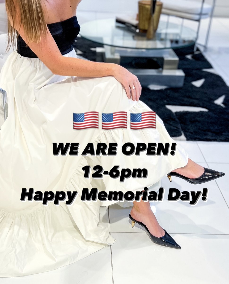 Happy Memorial Day!! We are open 12-6pm today 🇺🇸

#shopzoe #princeton #shopsmall #shoplocal #mdw