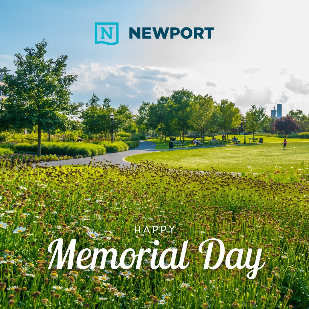 NewportNJ's tweet photo. Happy Memorial Day to our residents! https://t.co/qeIwVsvt9R
