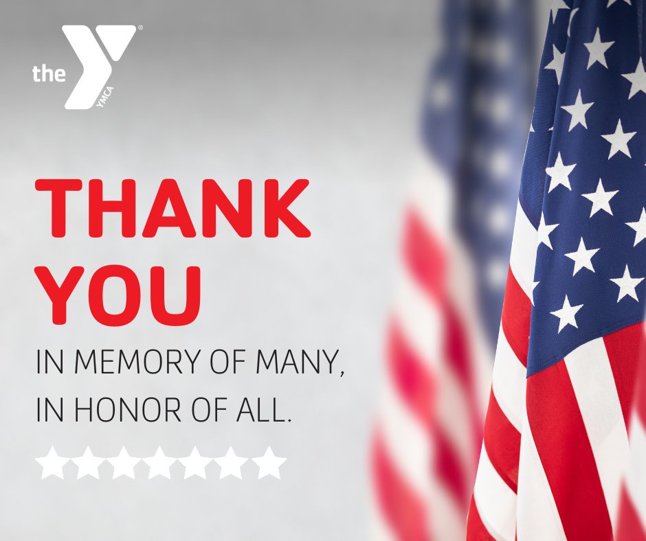 In memory of many, in honor of all. On this Memorial Day, we express our gratitude and say thank you. #MemorialDay