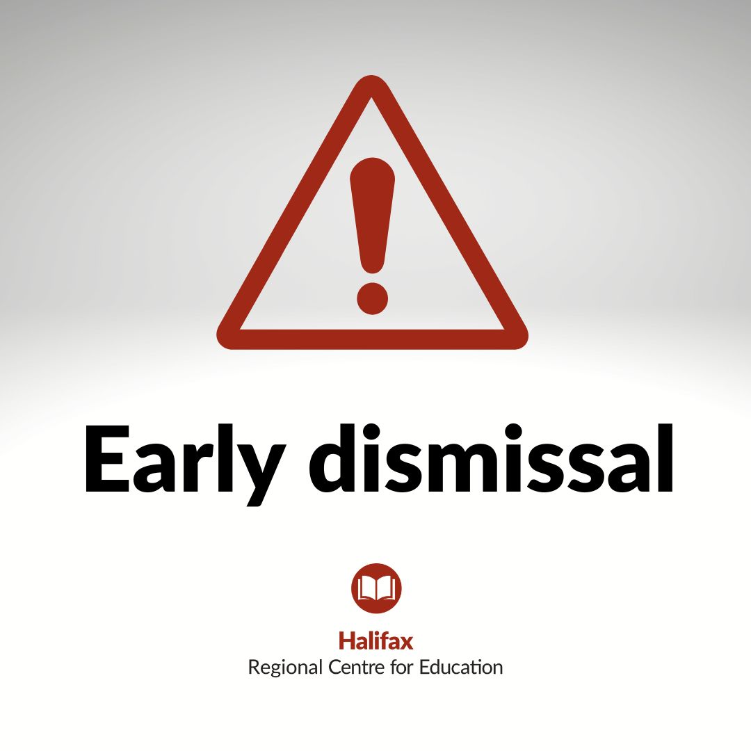 ALL SCHOOLS IN THE FOLLOWING FAMILIES OF SCHOOLS are dismissing early: Halifax West High, CPA High, Bay View High &amp; Millwood High. Staff &amp; students are safe. Families have been notified. Please read full message here: ow.ly/TuNM50OyTIC