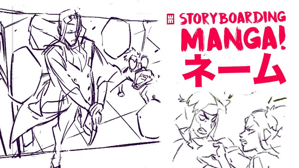 Storyboarding manga that will shock you...