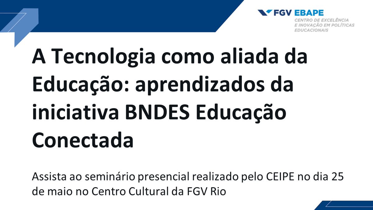 FGVCEIPE's tweet photo. O evento realizado pelo CEIPE na última semana foi gravado e está disponível no canal da FGV no youtube. Confira!
Parte 1 | manhã: https://t.co/sSY6q4s8f9
Parte 2 | tarde: https://t.co/1OTtT13L4W
#CEIPE @ClaudiaCostin https://t.co/OBgSeIs9ot