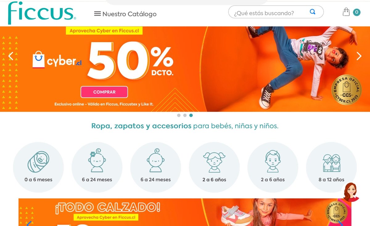 DescuentosRata's tweet photo. #CyberRata #DescuentosGuagua 👶En Ficcus están con 50% de descuento en todo el sitio. Este es el momento para aperar a la bendi con ropa pa too el año.

Además, hay un regalito extra:

✂️ RATAFREE para despacho too gratii, válido hasta el miercoles 31.

➡️ https://t.co/MhhnXk3pbI https://t.co/EV85pOFBZo