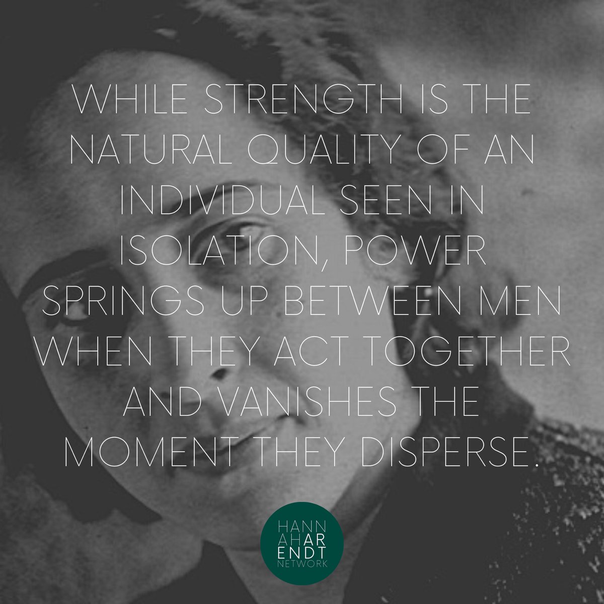 The Hannah Arendt Network tweet media