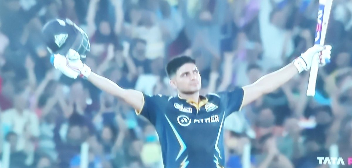 SandipKolhatkar's tweet photo. #SirfEkBandaaKaafiHai - @ShubmanGill 
#CSKvGT 
#IPLFinals https://t.co/cRigTWKz8l
