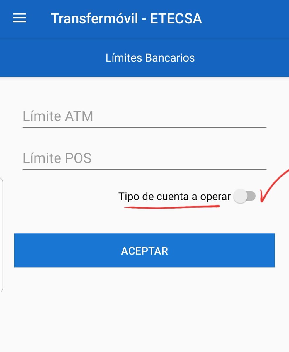 bandeccfgos's tweet photo. Para CAMBIAR con éxito ✔ el límite de extracción diario de la tarjeta magnética 💳 DEBE tener presente la tarjeta que desea modificar. ℹ Esta operación se encuentra disponible a través de #Transfermóvil.

@Bandec97
@BancoCentralCub 
@ETECSA_Cuba
#ComercioElectrónico https://t.co/8CkIjdJOZ1