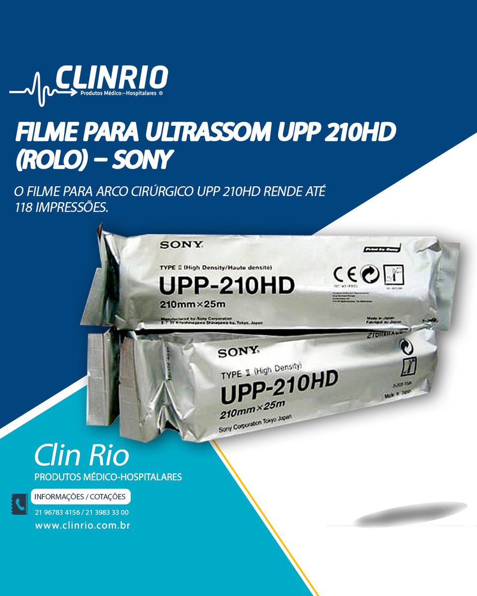 clin_rio's tweet photo. Na Clinrio voce encontra toda a linha de filmes para Ultrassonografia https://t.co/OuXHOKBz1M