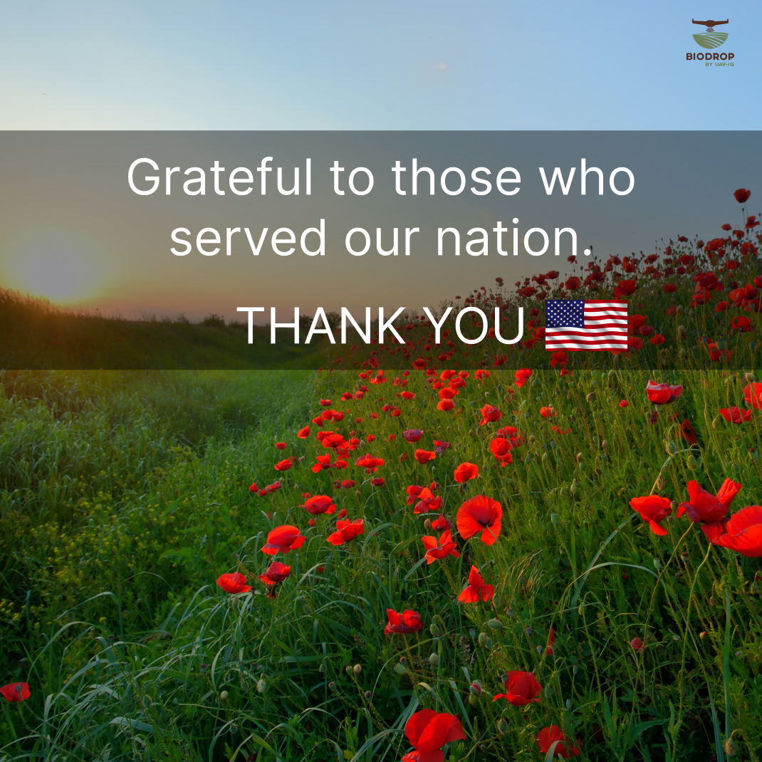 UAVIQ_Ag's tweet photo. As we enjoy the long weekend, let's not forget the true meaning of Memorial Day. Join UAV-IQ in honoring the fallen heroes who protected our freedom and their families. 

#MemorialDayWeekend #LestWeForget #ForeverGrateful #californiafarming #veteranownedbusiness https://t.co/91jbCTbFlA