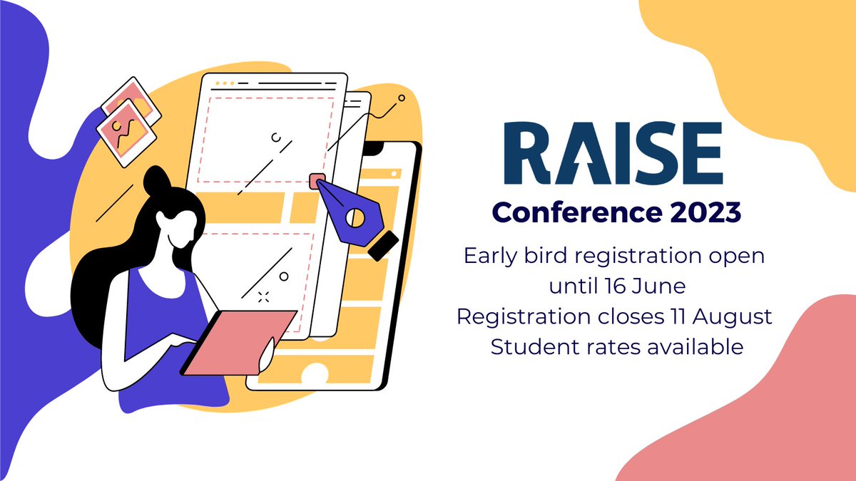 Early bird registration for #RAISE2023 at <a href="/UniversityLeeds/">University of Leeds</a> closes on 16 June! Make sure you don't miss out - find out more: bit.ly/3ospdbS