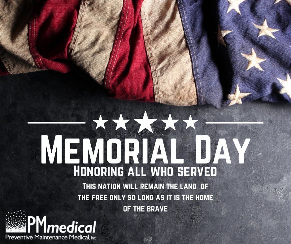 pm_medical's tweet photo. At PM Medical, we stand united in remembrance and respect. We honor the sacrifices made by our military heroes, and we are forever grateful for their unwavering commitment to our nation. Their bravery and selflessness inspire us all.
#MemorialDay #PMMedical #CommittedToYou https://t.co/GyCzJsDUuw