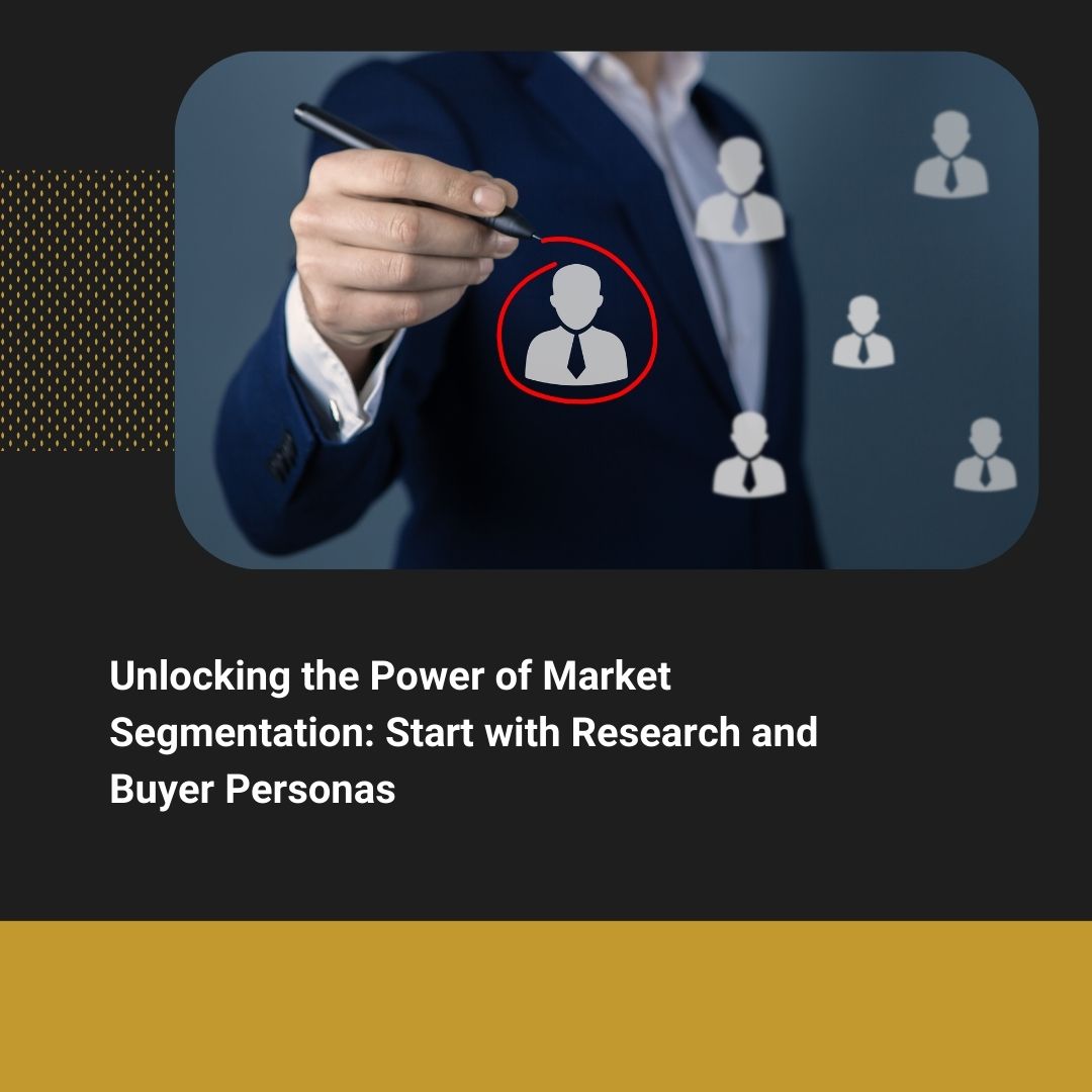 abstract_mg's tweet image. Unlocking the Power of Market Segmentation: Start with Research and Buyer Personas

#marketingcompany #marketingtips #segmentationstrategy #marketresearch #buyerpersonas