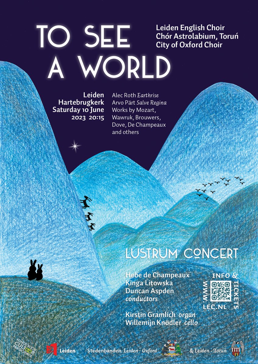 LeidenEnglChoir's tweet photo. Dertien jaar geleden werd Earthrise voor het eerst uitgevoerd. Een prachtig heftig stuk over de schoonheid en kwetsbaarheid van de aarde. Kom luisteren naar onze uitvoering op 10 juni! https://t.co/Kbz50Fzt6B "what we discovered when we went to the moon was.... the Earth" https://t.co/0sHClMAQ1c
