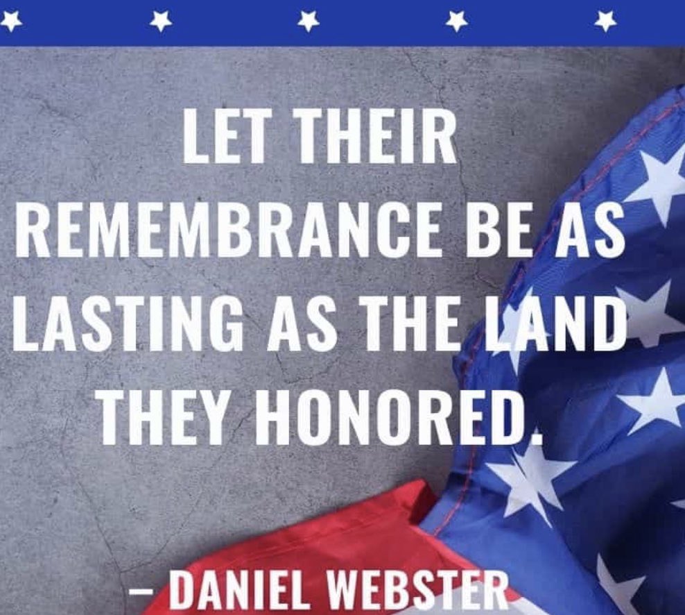 Take time this #MemorialDay to reflect on those who gave it all for us. Have a safe holiday!
