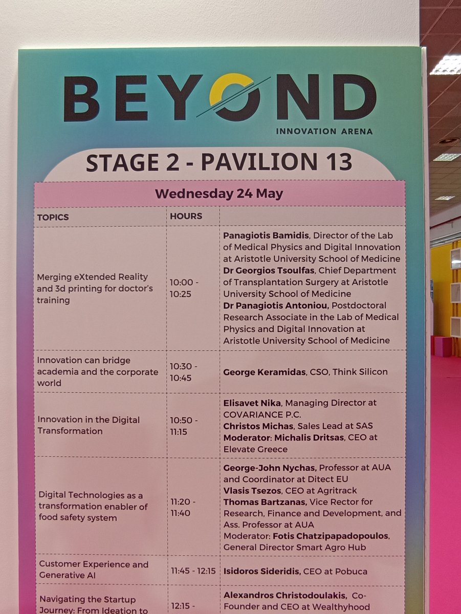 entice_eu's tweet photo. 🤩 We had a blast at last week's @Beyondexpo1!

🗣️ A #panel discussion about using #immersive tech for #MedicalEducation

🧊 Demos of the project's #3d anatomy artifacts

👀 Numerous talks &amp; tryouts of the @entice_eu #AR &amp; #VR  medical educational episodes!

#EU #ErasmusPlus https://t.co/GyJRgr7Xz9