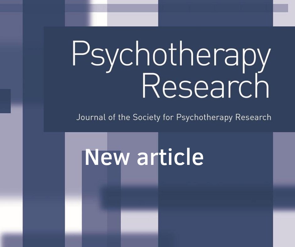 ➡️ LATEST ARTICLE: 'A primer on investigating treatment effect heterogeneity and causal moderation in psychotherapy research' Kyle Cox & Jada Deiderich

🔗LINK:
tandfonline.com/doi/abs/10.108…

#treatmenteffect #heterogeneity #causalmoderation #SPR #research #journal #scientific