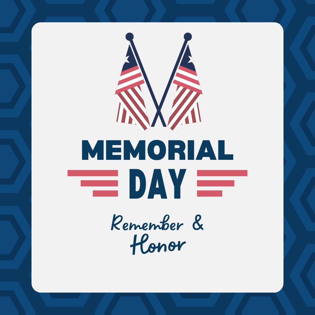 CommLinkCorp's tweet image. Thank you to the brave men and women who have made the ultimate sacrifice. Today, we remember and honor those who have lost their lives in military service.

In observance of Memorial Day, our offices will be closed and will reopen tomorrow, 5/30.

#memorialday #memorialday2023