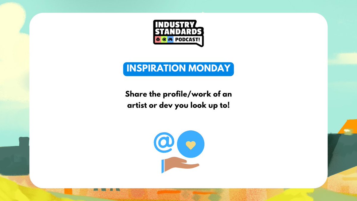 Hey let's all get inspired today 🌟 Share the profile of of an artist or dev you look up to!

Tag them or share your favorite piece of work that they've made in the replies or in QT!