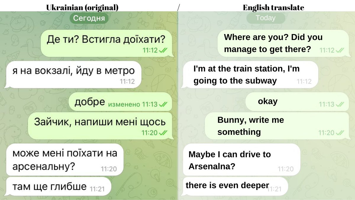 Nika01_02_01's tweet photo. Over past two days, 🇷🇺 has launched approx 51 missiles and 89 drones over 🇺🇦
29.05, 11:09 alarm began in Kyiv 
11:15 explosions were heard
On screen, @the_page_ua journalist talks to her daughter, who is currently going to college.
*Arsenalna - the deepest metro station in Kyiv https://t.co/DBIZdtmbRj