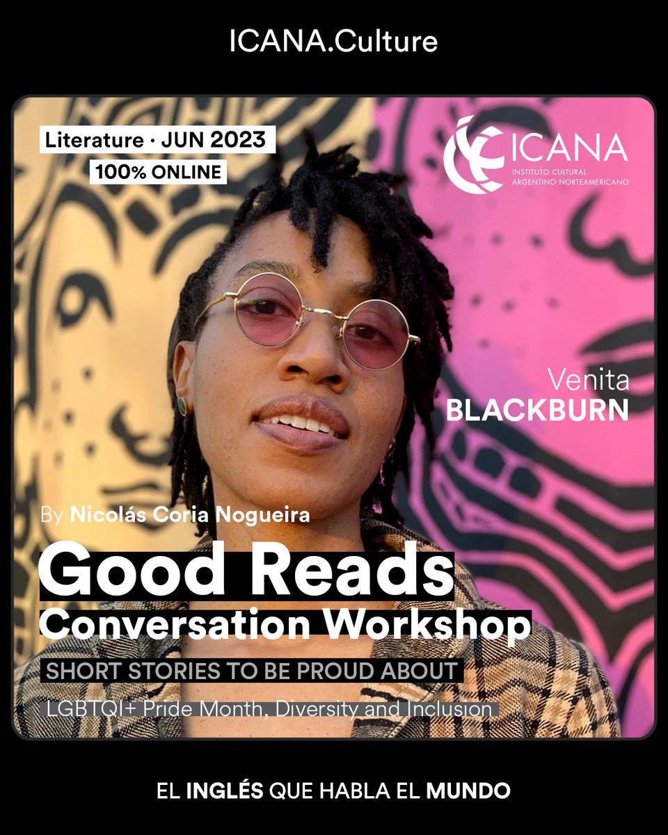 🌈 Join our captivating Literature Conversation Workshop and celebrate Pride Month in June! 📚✨

Don't miss out on this opportunity to enhance your English skills! 🗣️

👉 Sign up: shorturl.at/dfA04

#ConversationWorkshop #Literature #English