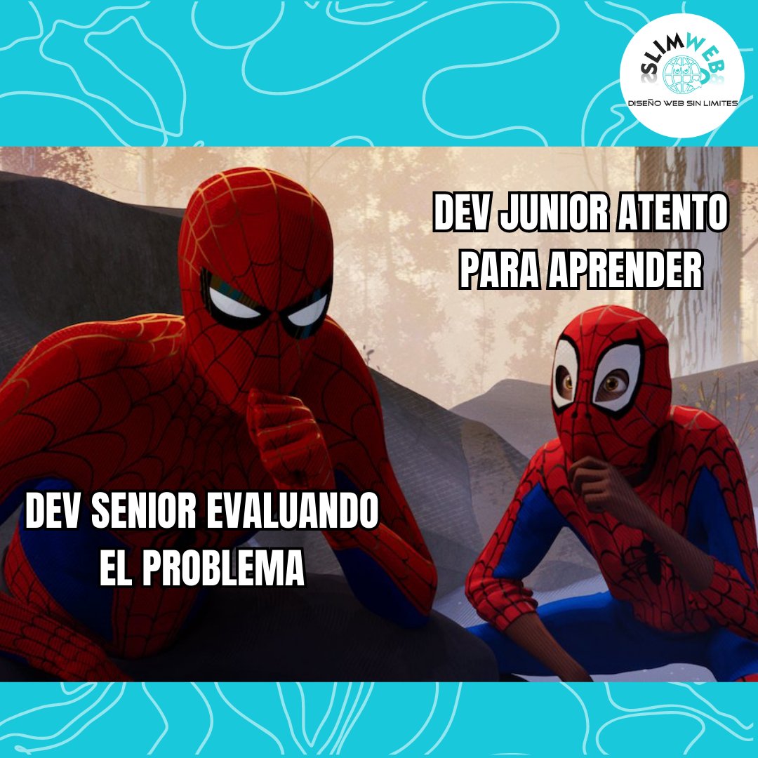 SlimWebp's tweet image. 👨‍💻 Somos SlimWeb
👉 Si quieres u propio sitio web escríbenos al DM
#programación #Memes #programadoresargentina #programadoresperu #programadoresweb #programadores #programacion #humorlatino #programacioncolombia #memesprogramacion #memesprogramadores #programadorjunior