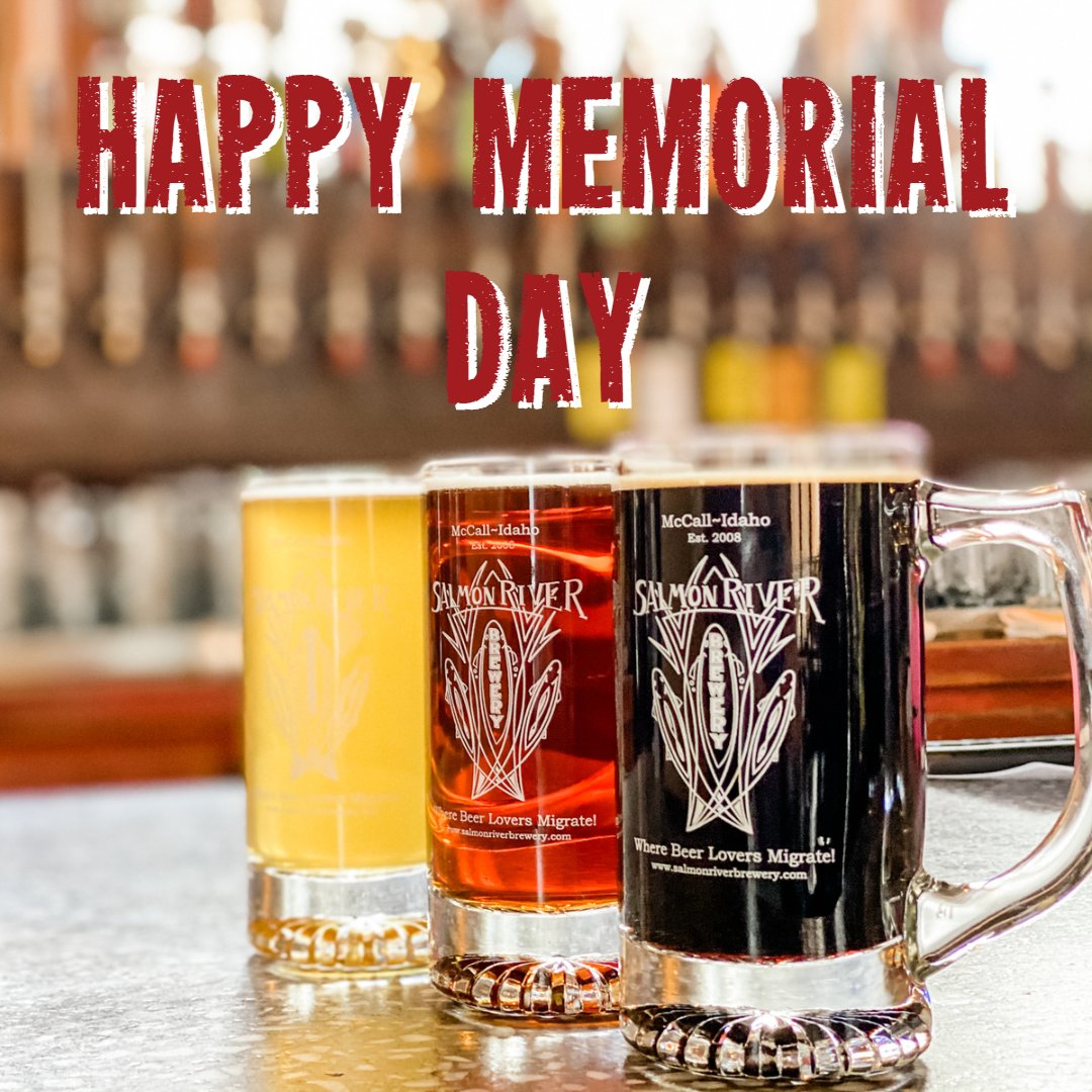 Happy Memorial Day! Today we remember those who have sacrificed their lives while serving ❤️🗽

Stop by SRB tonight for Americana Rock with Tom Sless🎶

#MemorialDay #HappyMemorialDay #SalmonRiverBrewery #SRB #TomSless #Americana #SRBLive #TaphouseMusic
