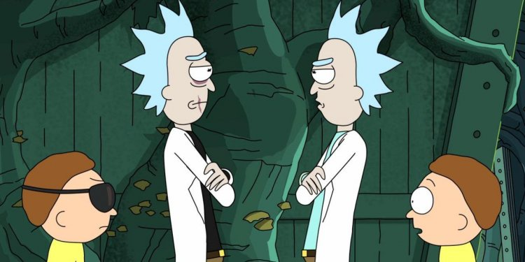 Rick and Morty tweet media