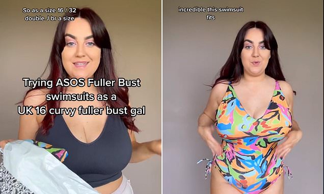 Daily Mail Online on X: I have 32JJ boobs - I've found the