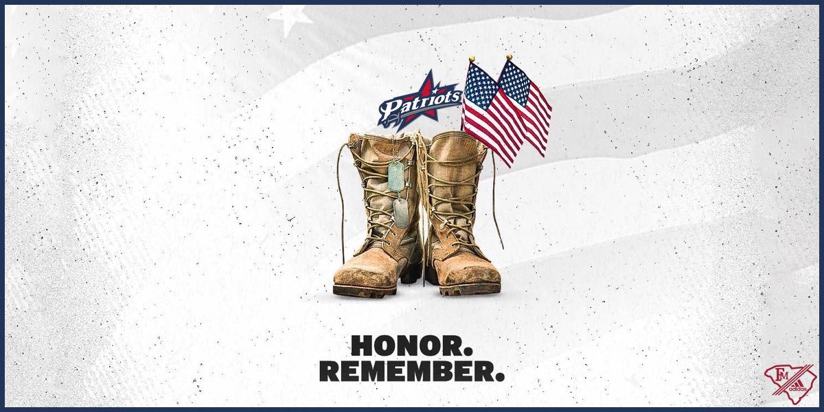 We #𝙍𝙚𝙢𝙚𝙢𝙗𝙚𝙧  and #𝙃𝙤𝙣𝙤𝙧  those who made the ultimate sacrifice for our country. #MemorialDay

#SwampEm! /// #ThreeStripeLife! | #GoPatsGo!