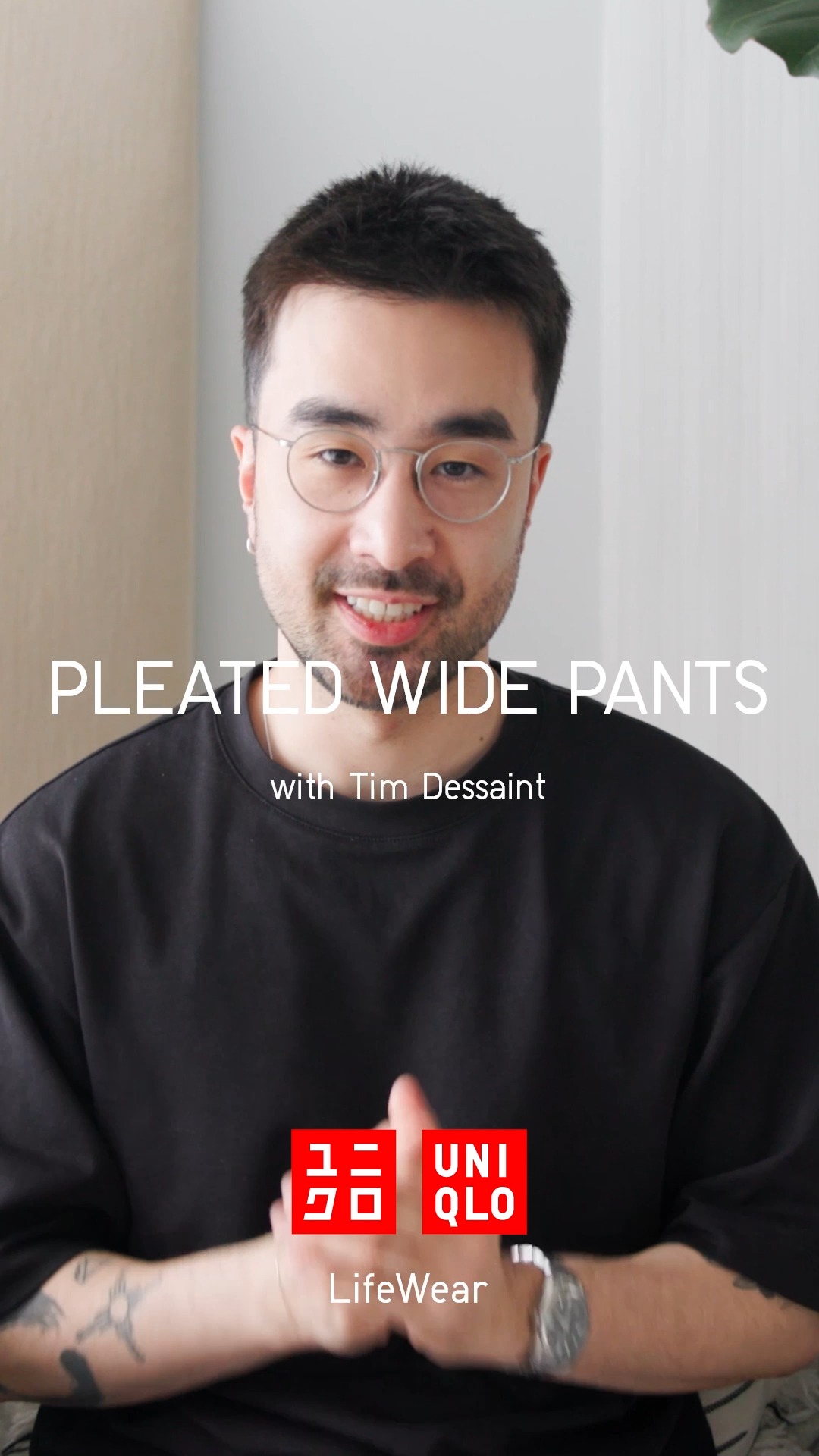 UNIQLO, UNIQLO Wide Pants Collection, MEN