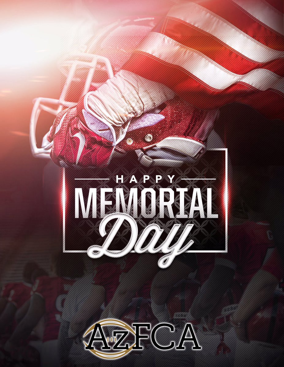 Today and always, we remember and honor those who made the ultimate sacrifice in service to our country.🇺🇸

#AzFCA🏈 | #RecruitAZ🌵