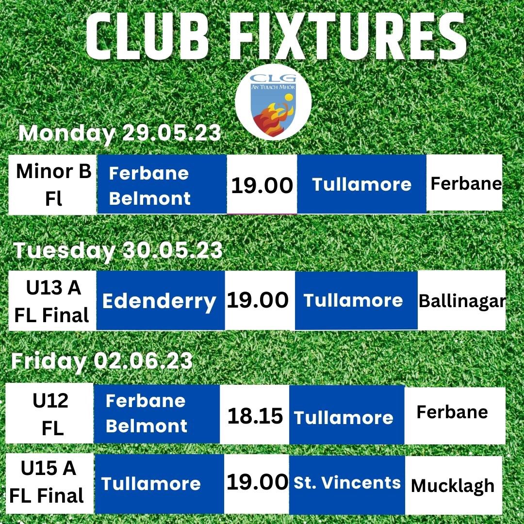 🔵⚪️ Upcoming Fixtures 🔵⚪️
All support for our teams is appreciated 👍