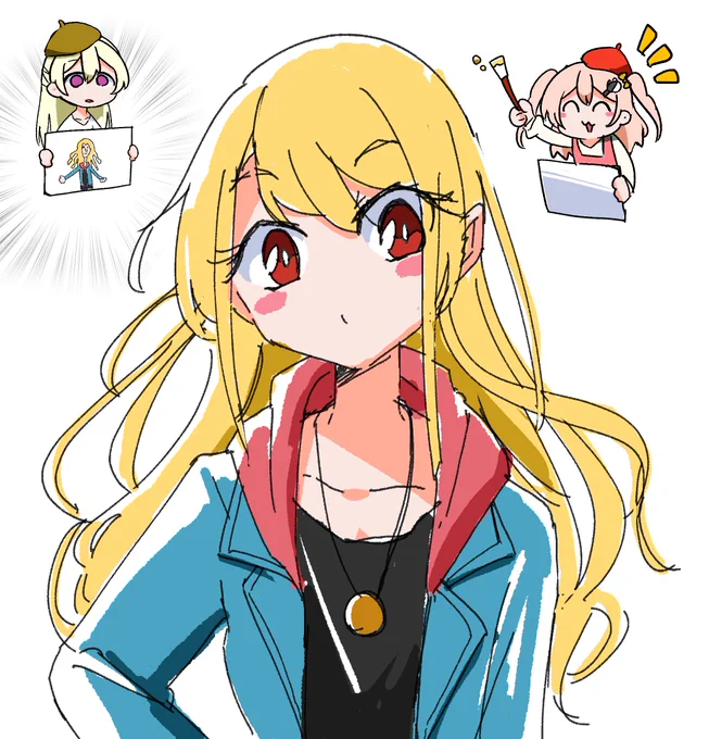 透子ちゃんを描いてみよ～!