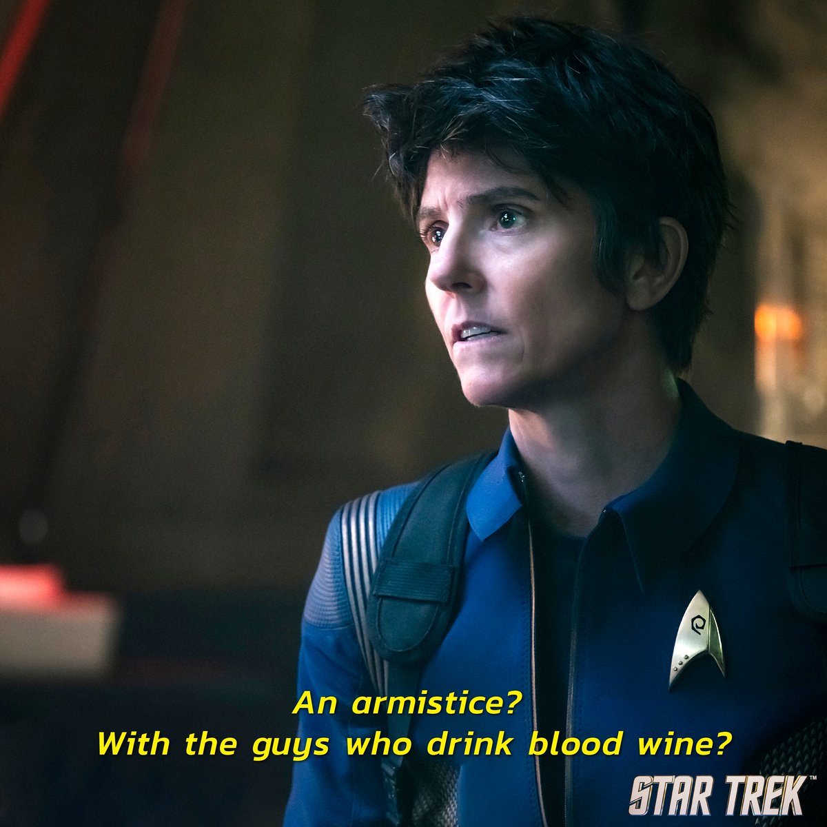 Commander Jett Reno everyone! ✨ #StarTrek #StarTrekDiscovery