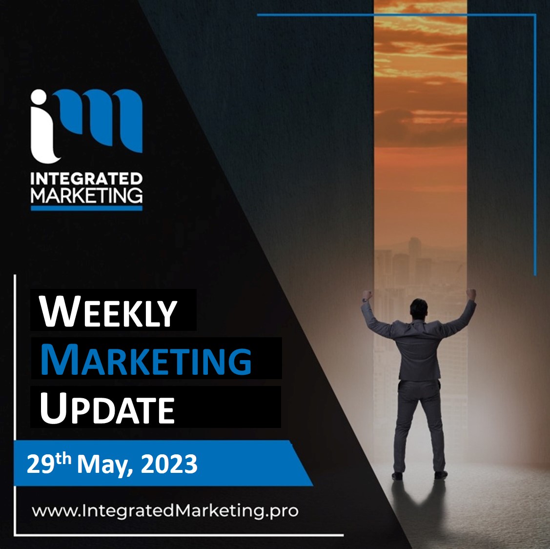 This Week's Update: integratedmarketing.pro/integrated-mar…

#IntegratedMarketingPlatform #IntegratedMarketing #Marketing #SocialMedia #SearchEngine #Content #WebDevelopment #MobileMarketing #DigitalMarketing #CanadaBusiness #CanadianBusiness #USBusiness #AmericanBusiness