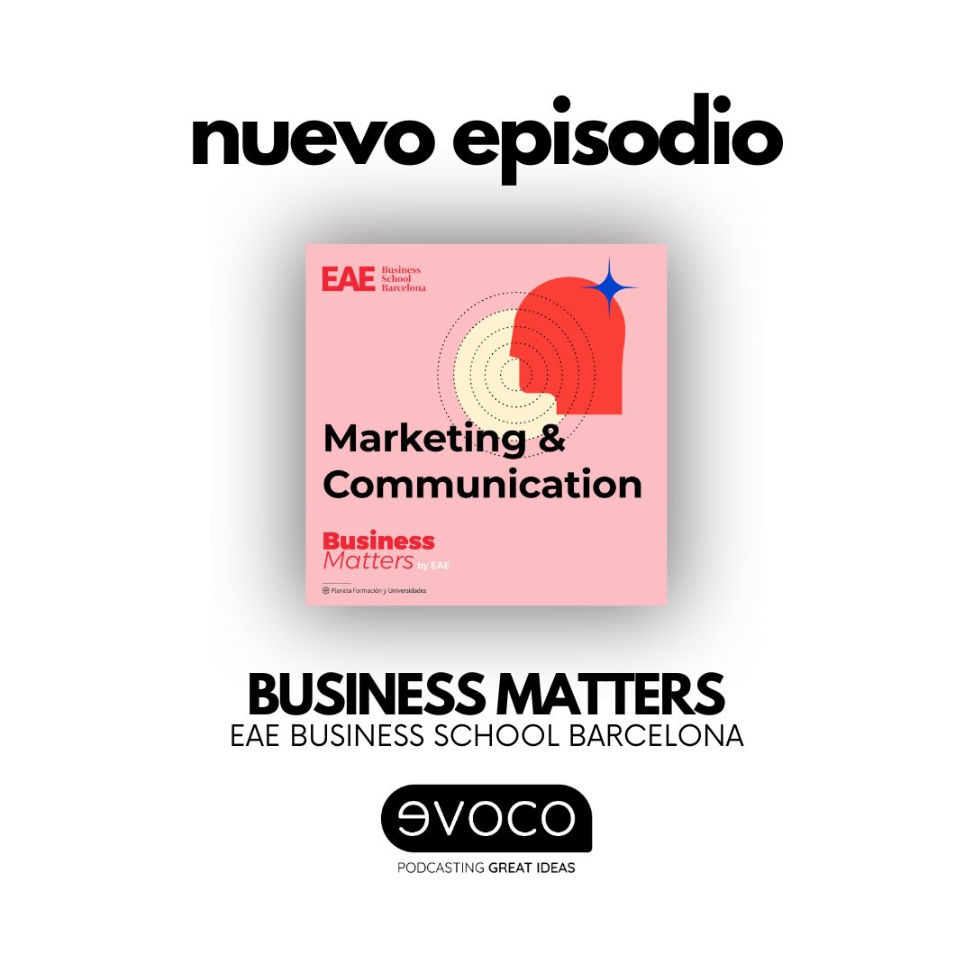 ¿Quieres descubrir la mejor manera de usar ChatGPT en tus estrategias de marketing digital? 
No te pierdas el episodio del podcast Business Matters de <a href="/EAE_B_School/">EAE Business School</a> en el que <a href="/davidtomas/">David Tomas</a> cuenta los secretos para sacar lo mejor de la IA 🤖

🎧👇
go.ivoox.com/rf/106716387