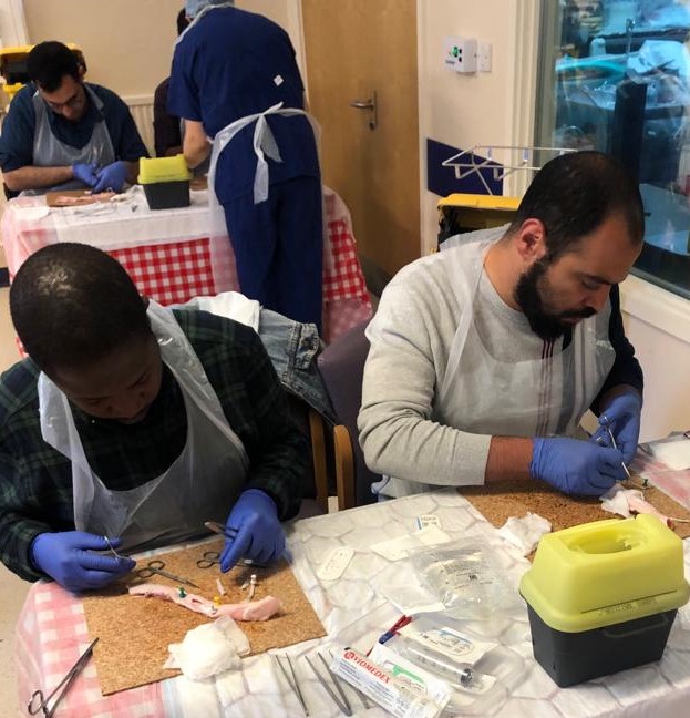 SArmamentarium's tweet photo. We had such a great time at our course last week! Huge thanks to NGH Sim &amp; Resus Team, our wonderful sponsors and faculty, and these enthusiastic delegates! @NGHSim_Resus @Ethicon @KARLSTORZUK @ALSGBandI 
#surgicaleducation #surgicalskills #lapskills https://t.co/9jvRePNGZu